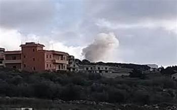 الطيران الإسرائيلي يستهدف منزلا في أطراف شبعا بجنوب لبنان