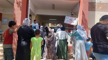 «الصحة» تُطلق قافلة طبية مجانية شاملة بقرية منشية ناصر بمركز كفر سعد