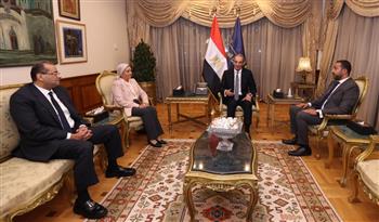وزير الاتصالات يستقبل رئيس المصرية للاتصالات والعضو المنتدب الجديد للشركة