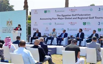 عودة بطولات الجولف الدولية إلى مصر في مؤتمر الأهرامات  