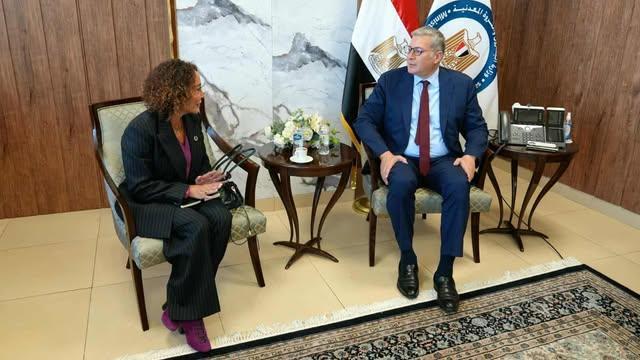 وزير البترول يبحث مع "فالكو" الأمريكية خطط التوسع في مصر