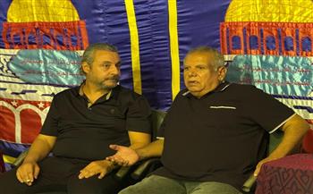 فتوح أحمد ومحمد التاجي يقدمان واجب العزاء لحمادة بركات في وفاة والدته