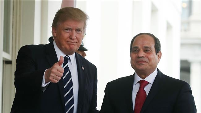 ترامب يشكر الرئيس السيسي على جهوده لإنهاء حرب غزة