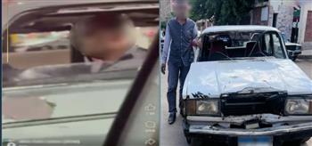 ضبط قائد سيارة صدم أخرى ولاذ بالفرار في الإسكندرية