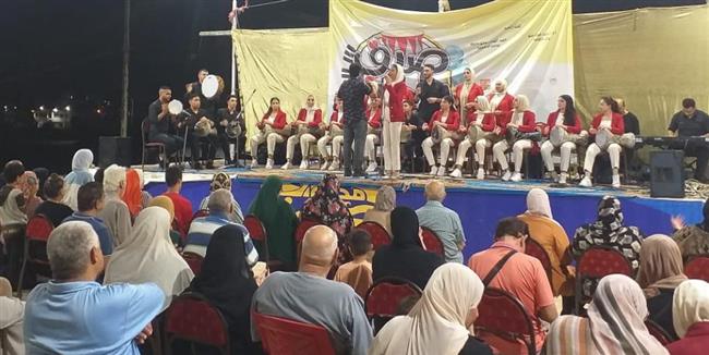 قصور الثقافة تختتم الموسم الخامس من مهرجان "صيف بلدنا" بجمصة 