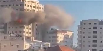 بعد قصفه.. إدارة برج مشتهى تنفي وجود عناصر من حركة حماس بداخله