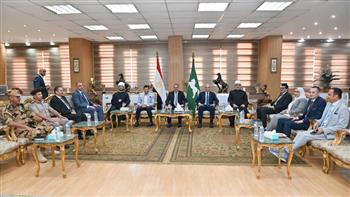 وزير الري يشارك في احتفالات محافظة الشرقية بعيدها القومي
