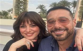 أحمد السعدني يهنئ ريهام عبد الغفور بعيد ميلادها