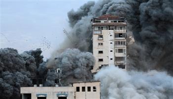 جيش الاحتلال ينذر باستهداف برج الرؤيا السكني في غزة