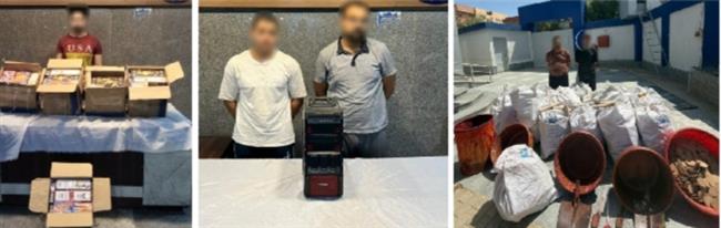 بحوزتهم 43 قطعة.. سقوط تشكيل عصابي تخصص في تصنيع الألعاب النارية بالقاهرة