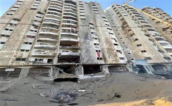 الجيش الإسرائيلي يواصل سياسة تدمير البنايات في غزة