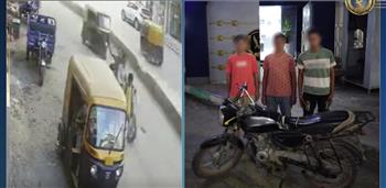 ضبط المتهمين بصفع مواطن أثناء سيره بالطريق العام في الشرقية