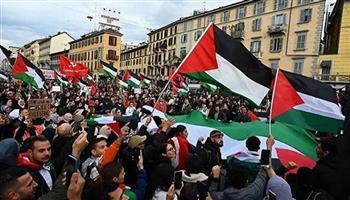 تظاهرات في مدن وعواصم عالمية تنديدا بالعدوان على قطاع غزة