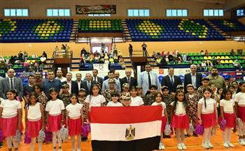 وزير الشباب ومحافظ بورسعيد يتفقدان المشروع القومي للموهبة الحركية
