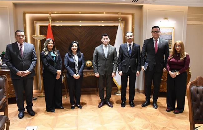 وزير الشباب يستقبل الممثلة المقيمة الجديدة لبرنامج الأمم المتحدة الإنمائي  