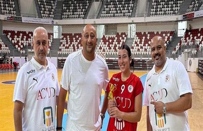 شروق محمود أفضل لاعبة في مباراة مصر وزامبيا ببطولة إفريقيا لـ شابات اليد  