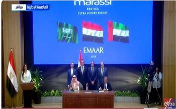 بالصور.. توقيع اتفاقية لتنمية 10 ملايين متر في البحر الأحمر بحضور رئيس الوزراء