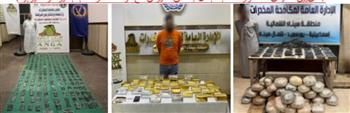 مصرع عنصرين إجراميين وضبط مخدرات بـ77 مليون جنيه في البحيرة والقليوبية