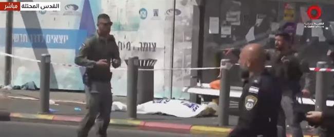 شاهد.. لقطات حية من موقع حادث إطلاق النار عند مفرق "راموت" شمال القدس