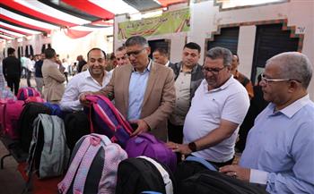 محافظ الجيزة يتفقد التشغيل التجريبي لمعارض “أهلاً مدارس” بالعجوزة والدقي وجنوب الجيزة