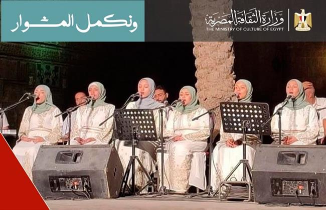 الأربعاء.. فرقة «الحور» للإنشاد الديني بقصر الأمير طاز  