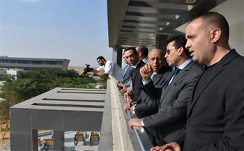 وزير الرياضة ورئيس الأكاديمية العربية في جولة بالعاصمة الإدارية  