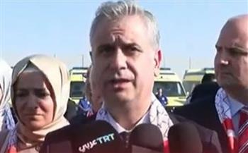 من أمام معبر رفح.. نائب وزير الخارجية التركي يطالب بمحاسبة إسرائيل على جرائمها في غزة