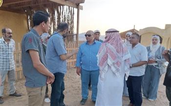 رئيس  قطاع حماية الطبيعة يتفقد محميتي نبق وسانت كاترين للمتابعة والرصد