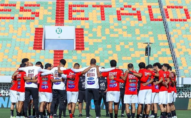 منتخب مصر يختتم تدريباته لمواجهة بوركينا فاسو غدًا