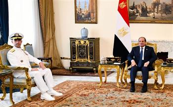 الرئيس السيسي يستقبل قائد القيادة المركزية الأمريكية لبحث تطورات الأوضاع في قطاع غزة