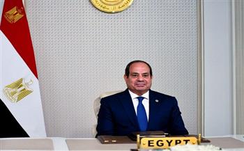 الرئيس السيسي: إسرائيل تسعى لتصفية القضية الفلسطينية ووأد حل الدولتين