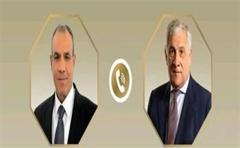 وزير الخارجية يستعرض هاتفيًا مع نظيره الإيطالي جهود مصر وقطر الحثيثة لوقف النار في غزة