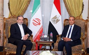 وزير الخارجية يبحث مع نظيره الإيراني تطورات الأوضاع بغزة والملف النووي الإيراني.. صور