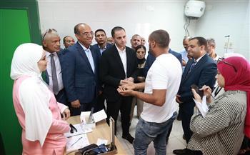 نائب وزير الصحة يتفقد مستشفى أسيوط العام والمركز الطبي الحضري بالوليدية لتعزيز الخدمات الصحية