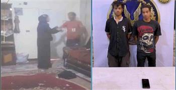  كشف ملابسات تداول فيديو تعدى شخص علي والدته وسرقة مسكنها في القاهرة