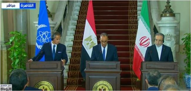 مؤتمر صحفي بين وزير الخارجية المصري ونظيره الإيراني (بث مباشر)