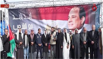 اللجنة المصرية لإغاثة سكان غزة توفر  الغذاء والخيام للفلسطينيين