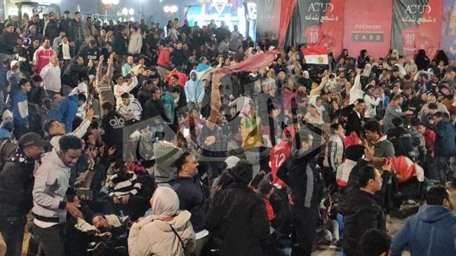 كأس أمم أفريقيا.. احتفالات الجماهير المصرية بهدف عمر مرموش| صور  