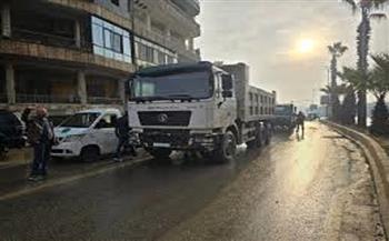 مجلس مدينة حلب: تجهيز سيارات وآليات الخدمات تمهيدًا للدخول إلى حي الشيخ مقصود لإزالة الأنقاض