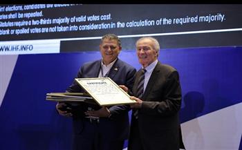 رئيس الاتحاد الدولي لليد يشكر الاتحاد المصري على تهنئته بالفوز بالانتخابات.. مستند