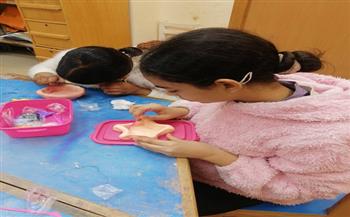 ورشة تشكيلات بالصلصال الملون للأطفال بقصر ثقافة الأنفوشي