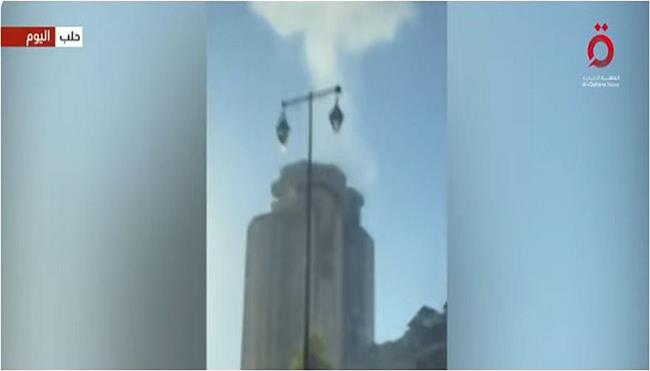 مديرية إعلام حلب: قسد تستهدف مبنى المحافظة بحلب خلال مؤتمر صحفي حكومي 