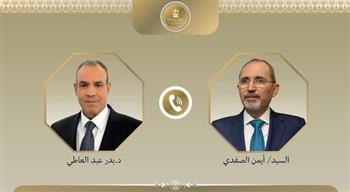 وزيرا خارجية مصر والأردن يبحثان تطورات غزة وسوريا ولبنان واليمن