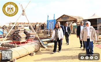 منال عوض تؤكد على حماية التراث الطبيعي والاستفادة المستدامة من مقالب المخلفات