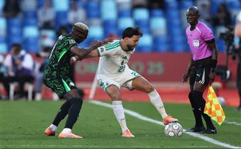 كأس أمم أفريقيا.. انطلاق مباراة الجزائر ونيجيريا في ربع نهائي ناري