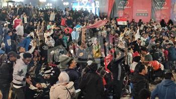 كأس أمم أفريقيا.. احتفالات الجماهير المصرية بهدف عمر مرموش| صور