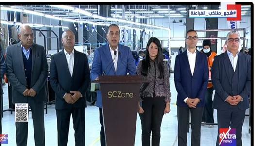 رئيس الوزراء: أصبح لدينا 190 مَصنعًا في منطقة السخنة الصناعية