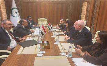 وزير الخارجية يؤكد لنظيرته الفلسطينية أهمية الانتقال لتنفيذ المرحلة الثانية من خطة الرئيس الأمريكي