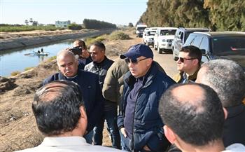 وزير الري يتفقد حالة المنظومة المائية بمحافظة البحيرة 