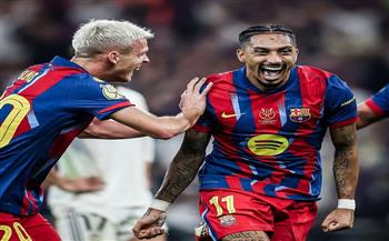نهائى السوبر الإسبانى.. برشلونة تسجل "الثالث" فى ريال مدريد 